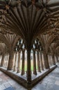 Cloister cathedral of Canterbury, Kent, England Royalty Free Stock Photo