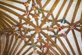 Cloister ceiling bosses Canterbury Cathedral Kent United Kingdom Royalty Free Stock Photo