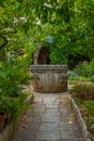 Cloister of church of Saint Dominic in Trogir, Croatia Royalty Free Stock Photo