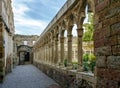 Cloister of the convent of San Francisco in Morella