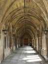 Cloister court connected two towers at Cornell University Royalty Free Stock Photo