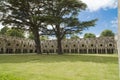 Cloister Courtyard Salisbury Cathedral Royalty Free Stock Photo