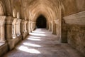 Cloister at Fontenay Abbey Royalty Free Stock Photo