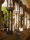 Cloister Igreja de Sao Francisco church in Evora Alentjo