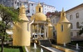 Cloister of Manga, Renaissance architectural work with fountains, Coimbra, Portugal