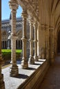 Cloister of the Monastery of Batalha. Portugal Royalty Free Stock Photo