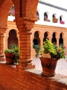 Cloister of the Monastery of La Rabida, Huelva province, Spain