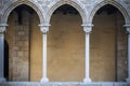 Cloister monastery pedralbes,Barcelona.