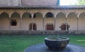 Cloister of the Monastery of Sant Joan de les Abadesses, Ripolles, Girona province ,Catalonia, Spain