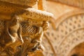 Cloister of Monreale cathedral, Sicily Royalty Free Stock Photo