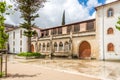 Cloister near monastery of Santa Maria da Vitoria in Batalha ,Portugal Royalty Free Stock Photo