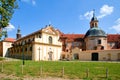 Cloister Plasy Royalty Free Stock Photo