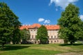 Cloister Plasy Royalty Free Stock Photo