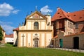 Cloister Plasy Royalty Free Stock Photo