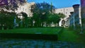 Cloister of the Poor Clares in the monastery of Santa Chiara