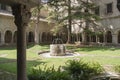 Cloister of Saint Mary Cathedral. Girona Royalty Free Stock Photo