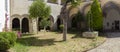 Cloister of san francesco in Aversa Royalty Free Stock Photo