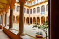 Cloister in San Pietro in Montorio church in Rome Royalty Free Stock Photo