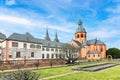 cloister in Seligenstadt, Hesse, Germany Royalty Free Stock Photo