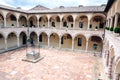 Cloister of St. Francesco Basilica. Assisi. Umbria