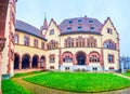 Cloister of State Archives Basel-stadt in Basel, Switzerland