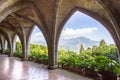 The Cloister of Villa Cimbrone in Ravello, Italy