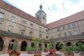 Abbey Saint Colomban in Luxeuil-les-Bains, France