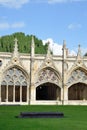 Cloisters of Canterbury Cathedral Royalty Free Stock Photo