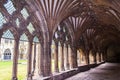 Cloisters of Canterbury Cathedral Kent United Kingdom Royalty Free Stock Photo