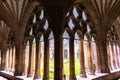 Cloisters of Canterbury Cathedral Kent United Kingdom