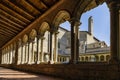 Cloisters at the Collegiale church of Saint Emilion, France