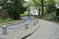 The Cloisters Driveway Royalty Free Stock Photo