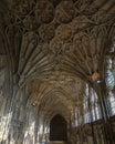 The Cloisters in Gloucester Cathedral in the UK Royalty Free Stock Photo