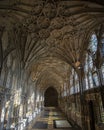 The Cloisters in Gloucester Cathedral in the UK