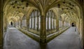 Cloisters at Lacock Abbey, Wiltshire, UK
