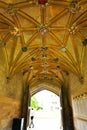 Cloisters of Magdalen College, University of Oxford Royalty Free Stock Photo