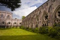 Cloisters of Salisbury cathedral Royalty Free Stock Photo