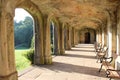 Cloisters in the sun Royalty Free Stock Photo