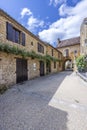 Cloitre de Cadouin (UNESCO World Heritage Site, Le Buisson-de-Cadouin, Dordogne department, New Aquitaine, Royalty Free Stock Photo