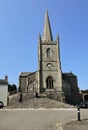 St. Tighernach Church in the center of Clones, Ireland Royalty Free Stock Photo