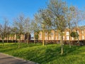 Clongriffin new housing estate.Modern terraced houses Royalty Free Stock Photo