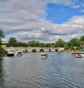 Looking down the River Avon Royalty Free Stock Photo