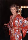 Cloris Leachman Relaxes Following Stage Performance in Chicago in 1981