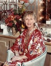 Cloris Leachman Relaxes Following Stage Performance in Chicago in 1981