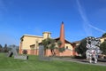 Clos Pegase winery in Napa Valley, California Royalty Free Stock Photo