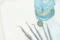 Close up dental equipment Royalty Free Stock Photo