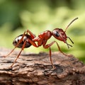 A close ant in nature represents an opportunity for a detailed exploration of the insect world.