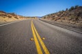 Close Asphalt Bend in Road