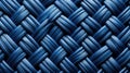 close blue ribbon background