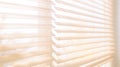 close blurred interior window blinds